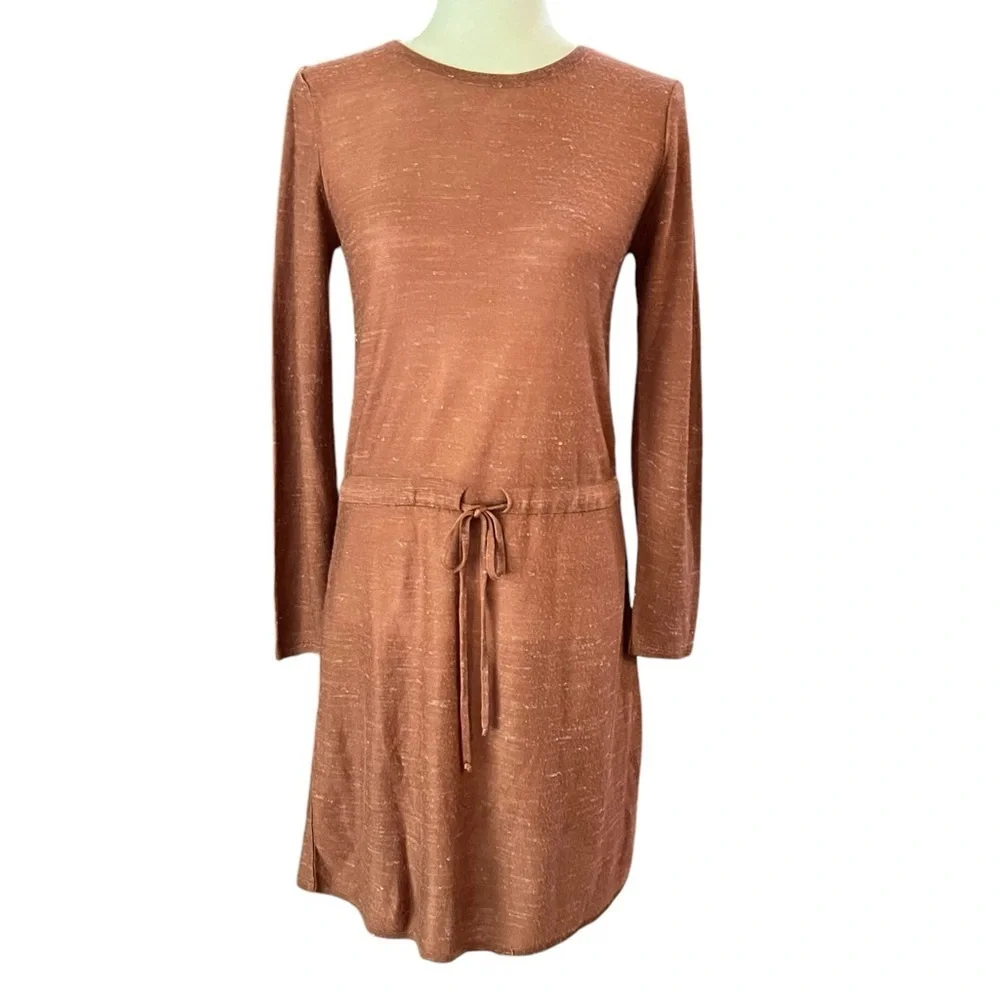 ASOS | Dresses | Asos Design Womens Long Sleeve Orangebrown Knee Length Dress With Tie Waist 4 | Poshmark ASOS | Dresses | Asos Design Womens Long Sleeve Orangebrown Knee Length Dress With Tie Waist 4 | Poshmark